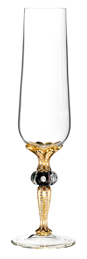 Diamond champagne glass by Imperial.
