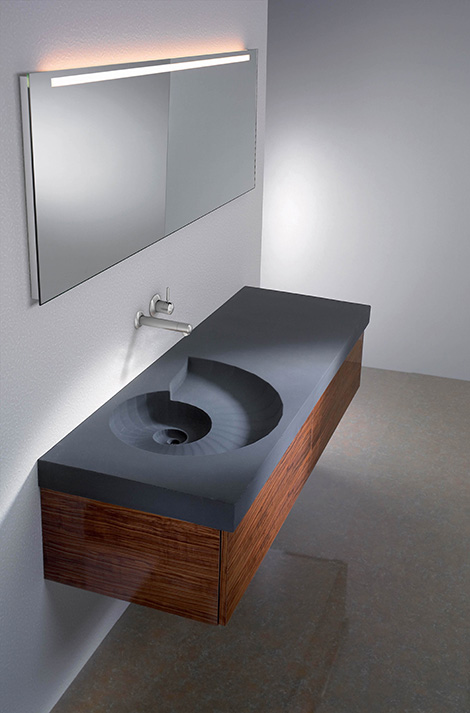 Ammonite sink washbasin by High Tech Design.