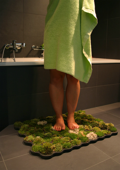 Green moss carpet by Nguyen La Chanh.