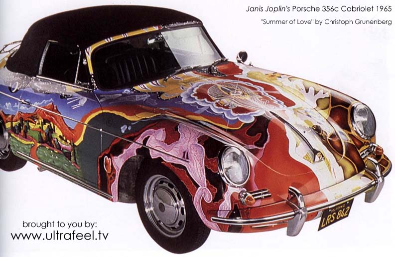 Porsche 356c: The psychedelic car of Janis Joplin