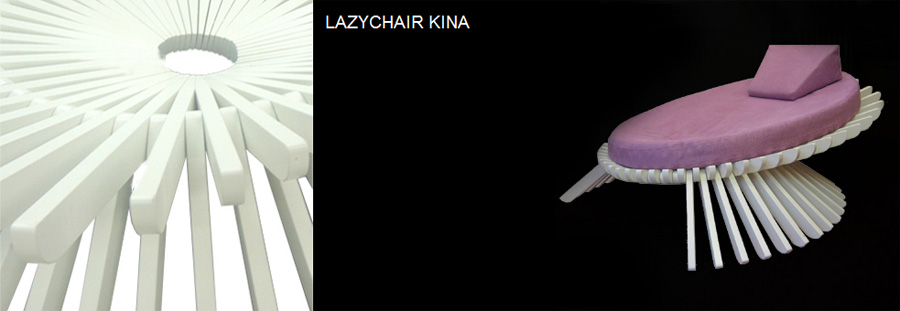 Chair 'Lazychair Kina' by Malolo Moebel.