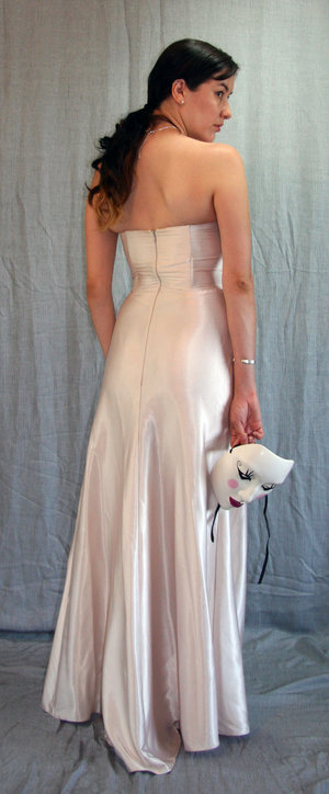 Ivory Gown by Ana Star.