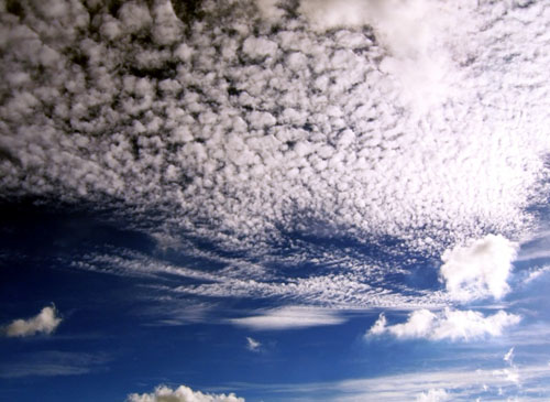 Clouds in the Sky. (From Sxc.hu)