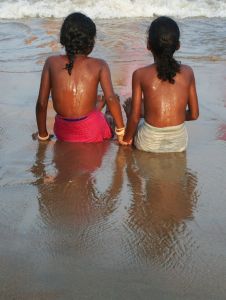 Girls at the beach. (Sxc.hu)