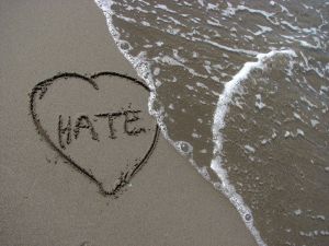 Hate in Love, the water takes it all... (photo: Sxc.hu)
