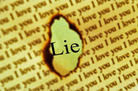 "I love you" is a lie.